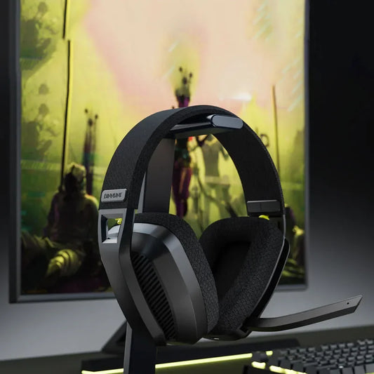 BINNUNE 2.4GHz Wireless Gaming Headset with Mic for PS5 PS4 PC Mac Playstation, Bluetooth Gaming Headset with Microphone, Multiple Colors