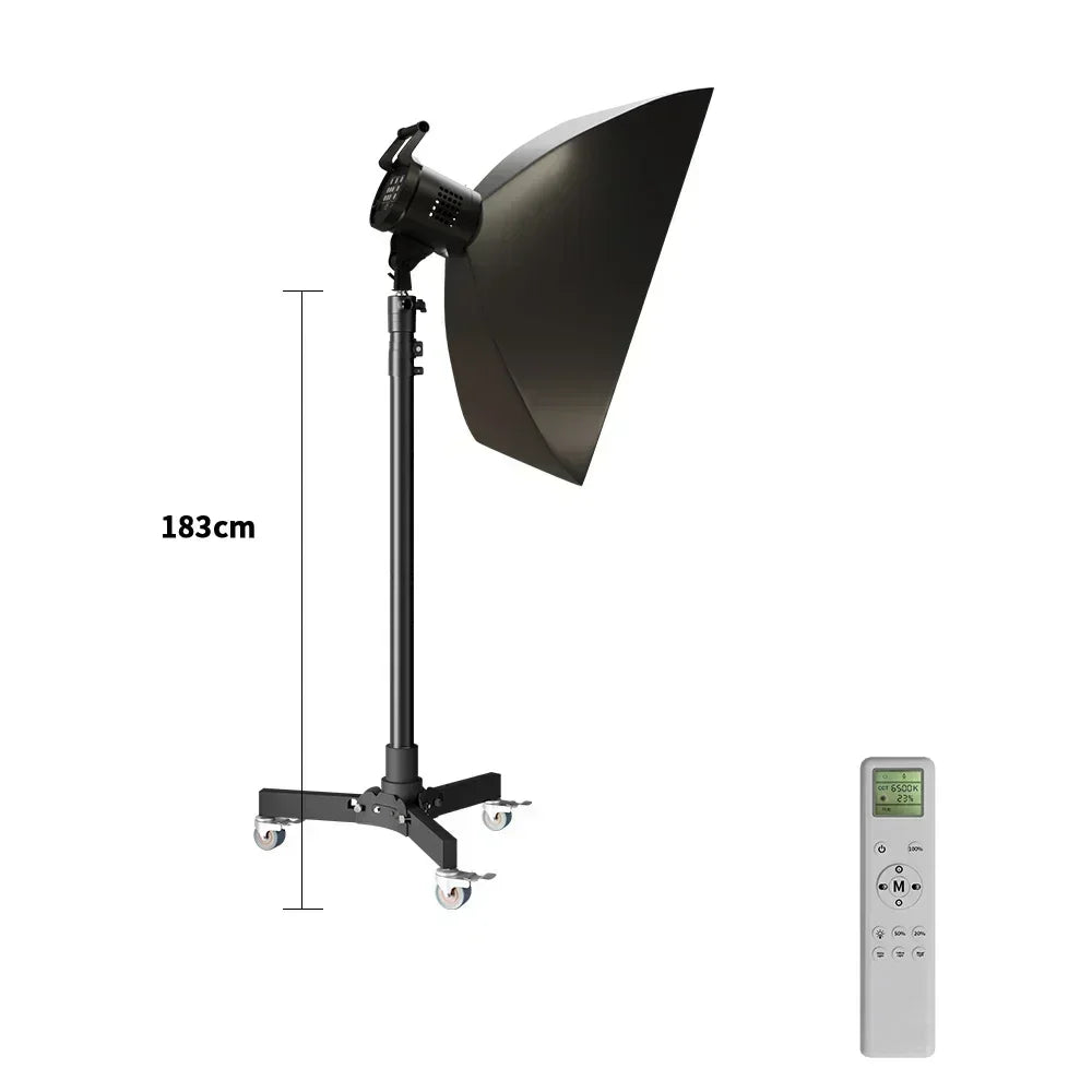 135W Bowens Reflector Video Studio Honeycomb Softbox Photography Light Dimmable LED Light Flash Studio Lighting 3000-6000K