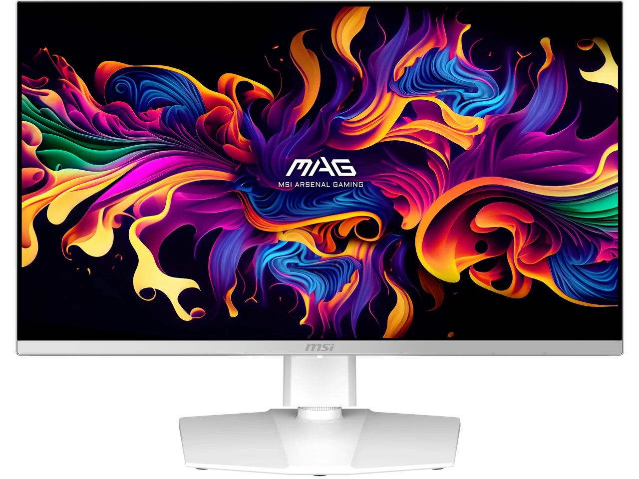 MSI 27-inch white OLED monitor, 1440p, 280Hz FreeSync