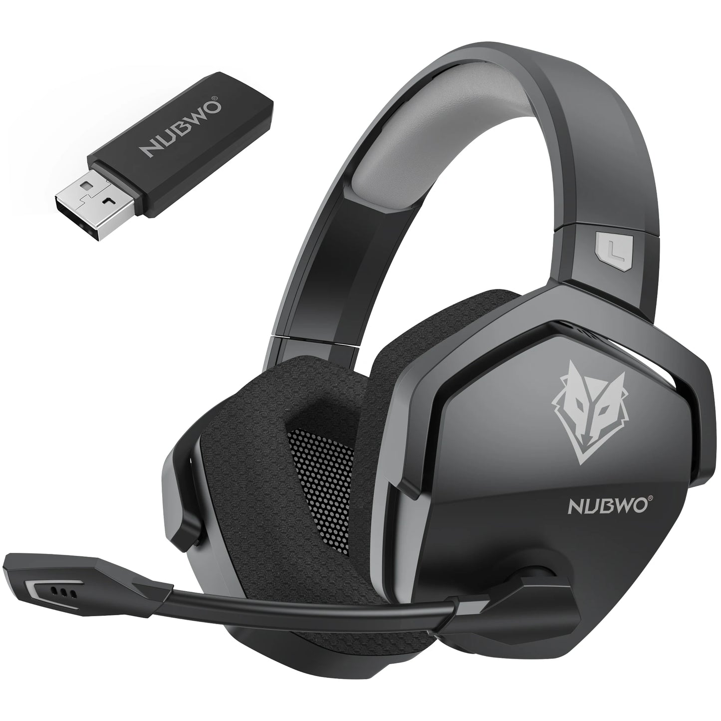 NUBWO G06 2.4G Dual Wireless Gaming Headset 5ms Low Latency 7.1 Surround ENC Mic For PC PS4 PS5 Gaming Bluetooth Headphones Multiple Colors