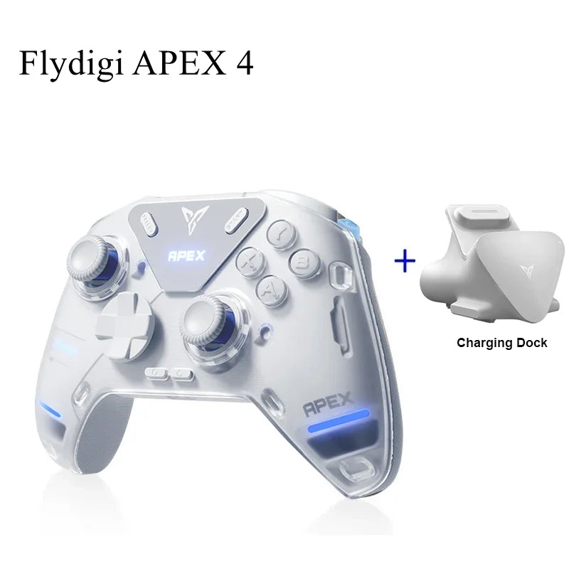 Flydigi APEX 4 Gaming Controller Wireless Gamepad Hall Trigger Force-adjustable Alloy Hall Joystick for PC /Switch/Mobile/TV Box