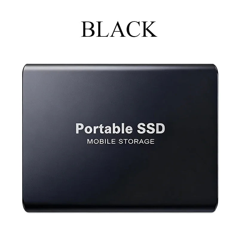 16TB External SSD Portable USB C Solid State Drive Small Body Big Performance Basic Daily Storage **Ships from China**