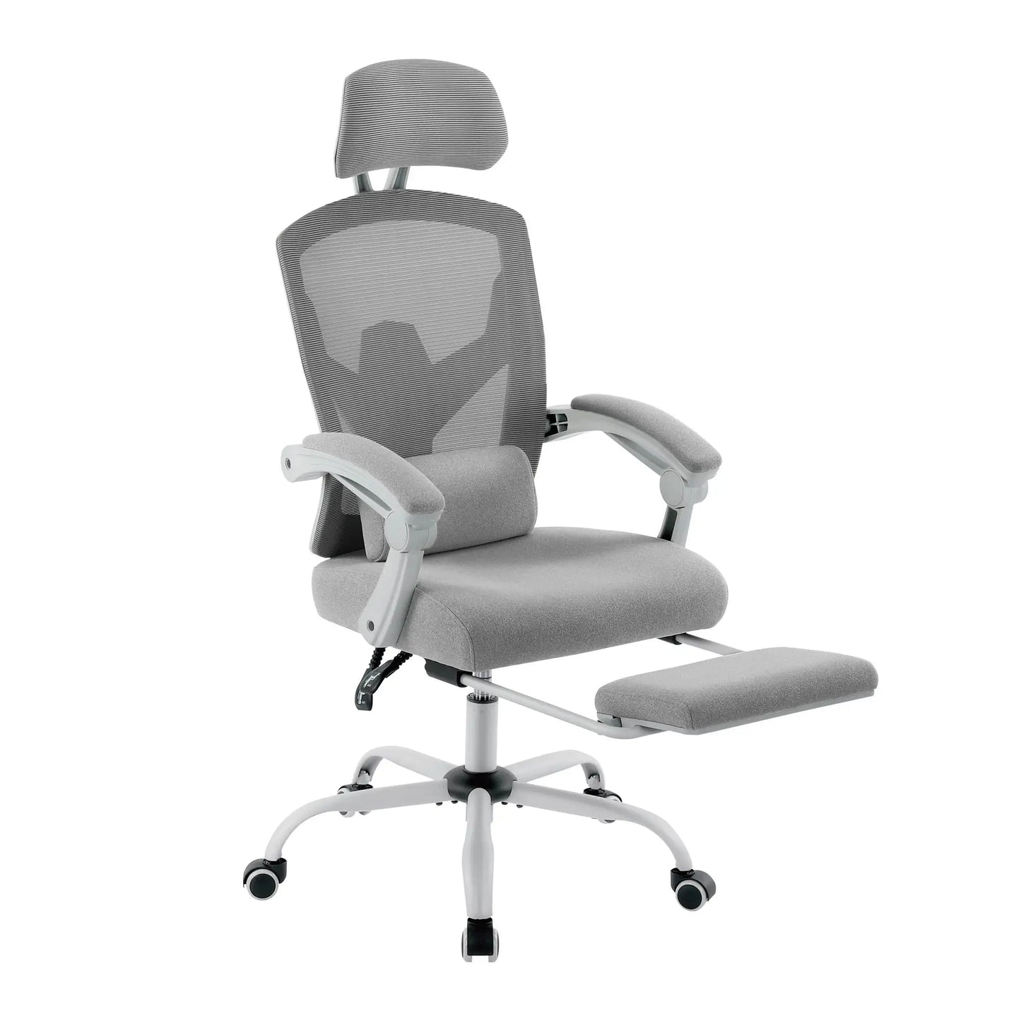 JHK Ergonomic Reclining High Back Mesh Living Room Rocking Gaming Chair Computer Desk Swivel Rolling  Lumbar Support Pillow, Multiple Colors