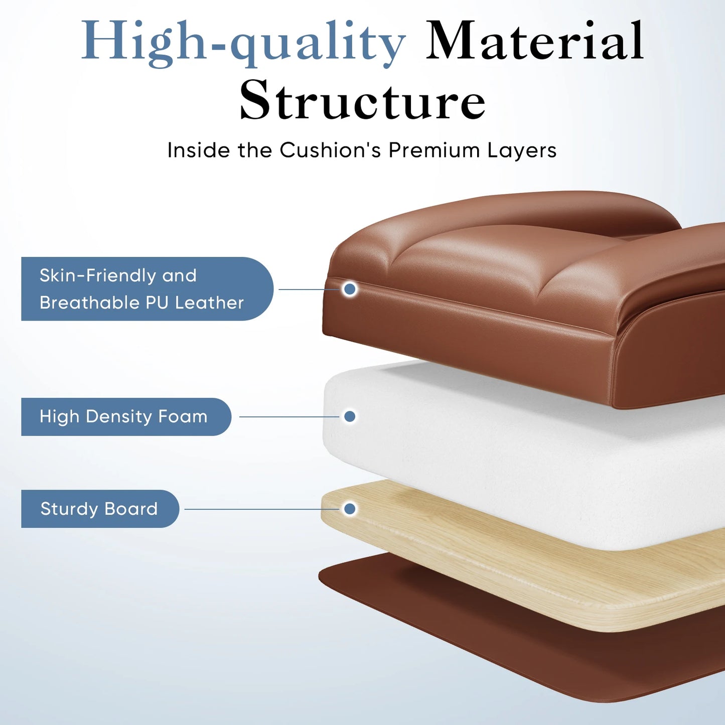 JHK Ergonomic Adjustable Armrests Gaming Computer Chair PU Leather Reclining Computer Chair with Pocket 350 LBS Office Chair with Footrest Height Adjustable Swivel Wide Seating for Home Office Multiple Color options