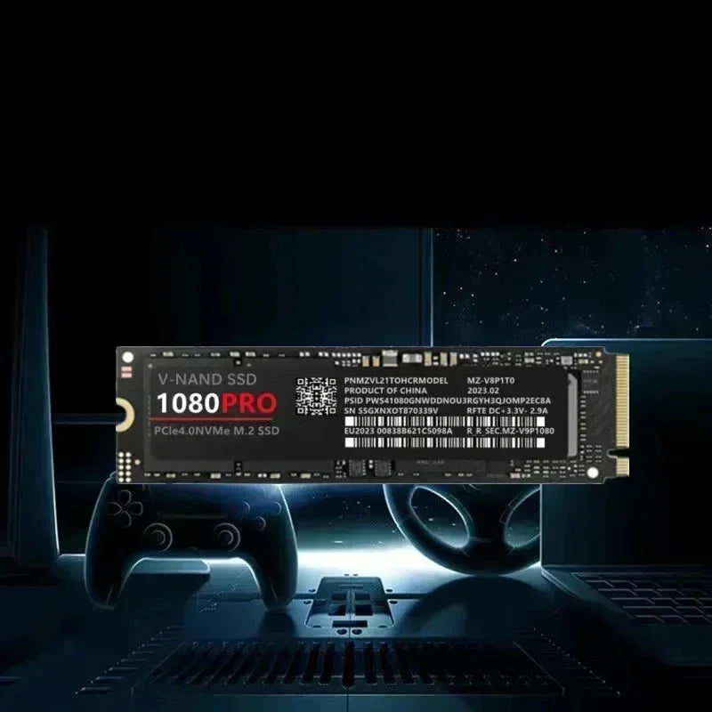Original New 1080PRO M.2 NVMe PCIe4.0 SSD NGFF Internal Solid State Drive For PS5 Gaming Desktop Laptop PC **Ships from China**