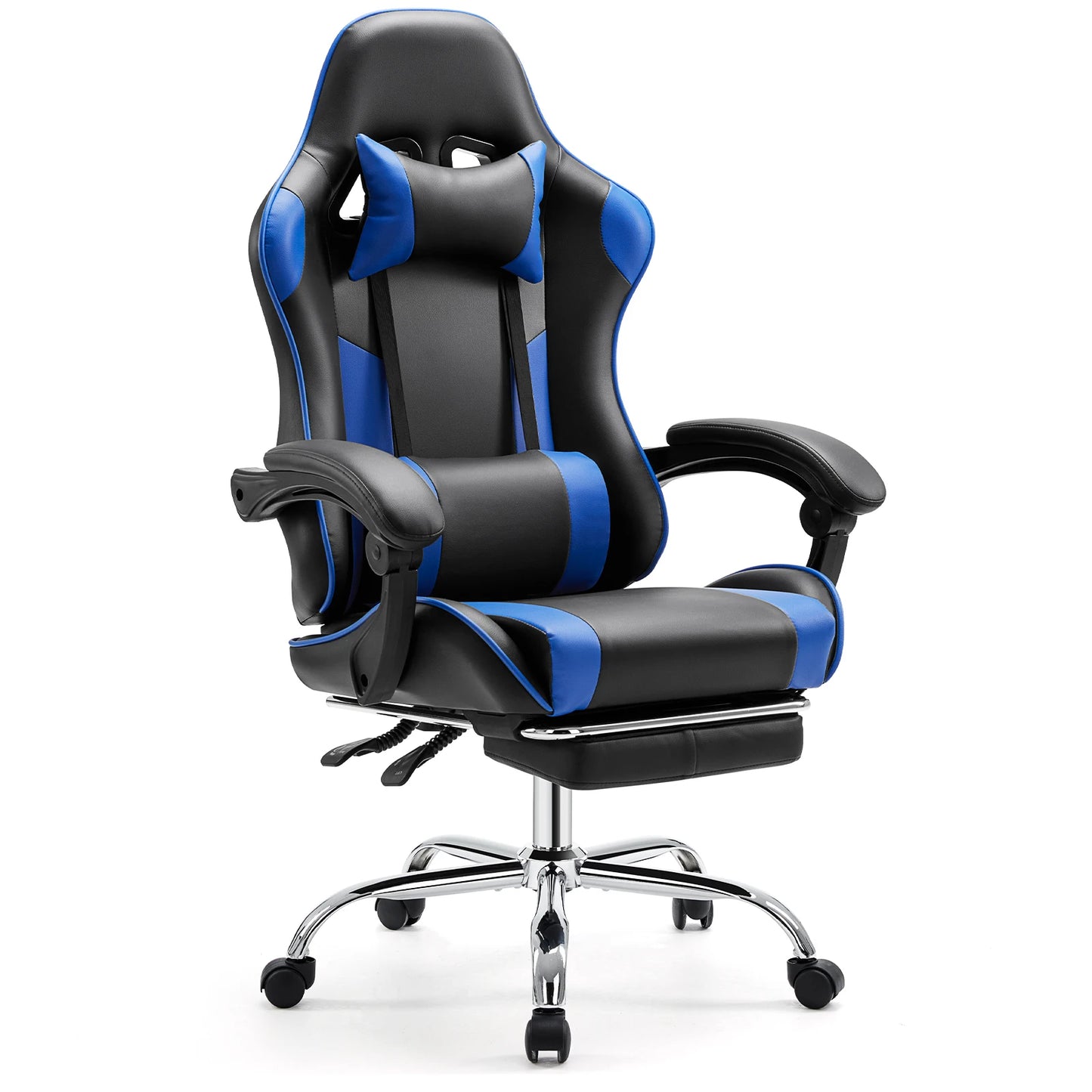MCQ Gaming , Video Game,Desk,Ergonomic Office Chair with Footrest and Lumbar Support  Multiple Colors Available Height Adjustable with 360° Swivel Multiple Colors