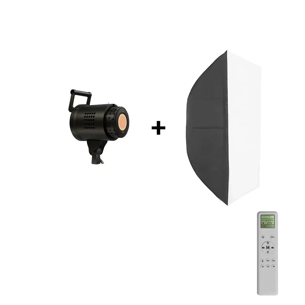 135W Bowens Reflector Video Studio Honeycomb Softbox Photography Light Dimmable LED Light Flash Studio Lighting 3000-6000K