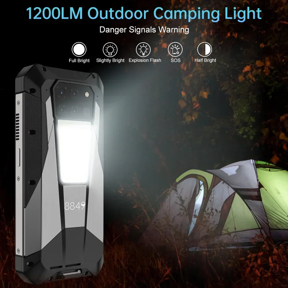 8849 Tank 3 Pro Unihertz Rugged Smartphones Projector Android 5G 23800mAh 512GB 36GB 200 MP Camera Dimensity 8300 Mobile Phone