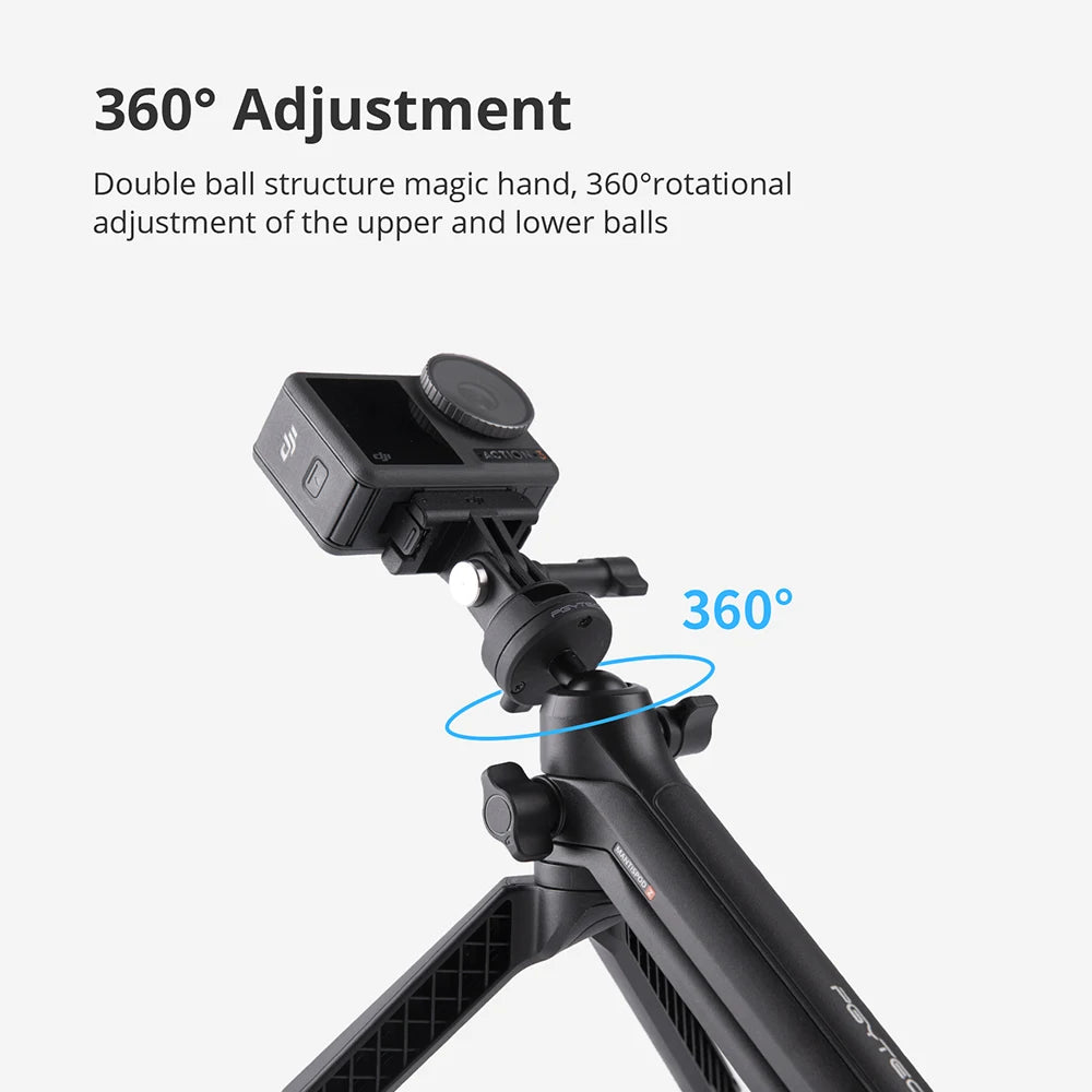 PGYTECH Mantispod 3-Way Tripod Caplock Hand Grip For Action Cameras