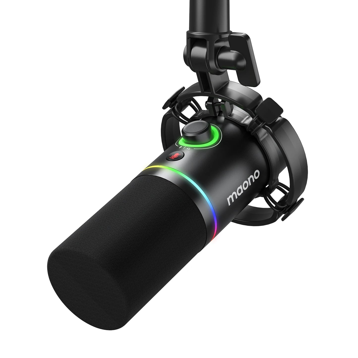 Maono PD200X RGB Gaming Microphone Dynamic Microphone USB/XLR Dual Mode Microphone Podcast Mic RGB XLR/USB Gaming Podcasting Mic **Ships From China**