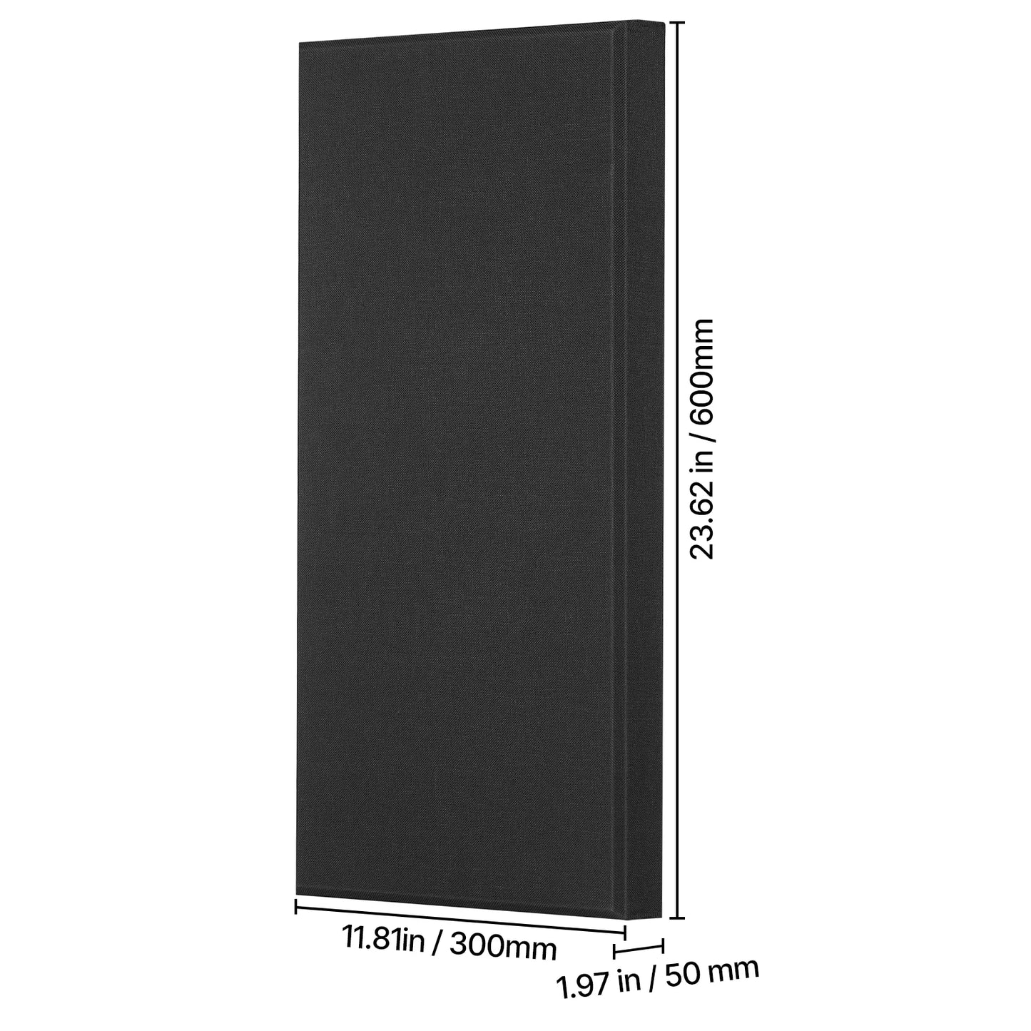 VEVOR 4 PCS Acoustic Panels Fiberglass Sound Absorbing Panels Self-adhesive Soundproof Wall Boards for Studios Office Home Beige