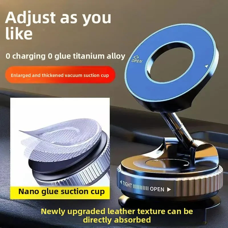 Magnetic Car Phone Holder Compatible With MagSafe And 360 Rotation