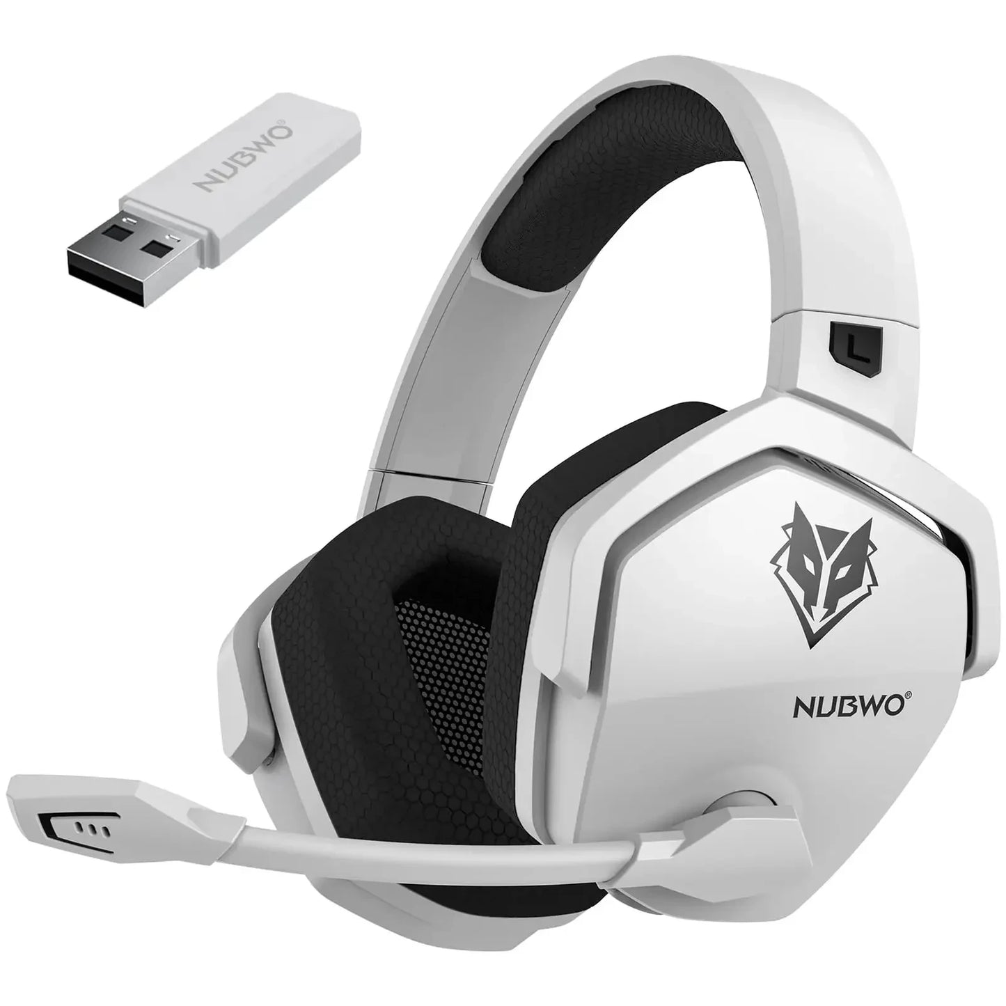 NUBWO G06 2.4G Dual Wireless Gaming Headset 5ms Low Latency 7.1 Surround ENC Mic For PC PS4 PS5 Gaming Bluetooth Headphones Multiple Colors