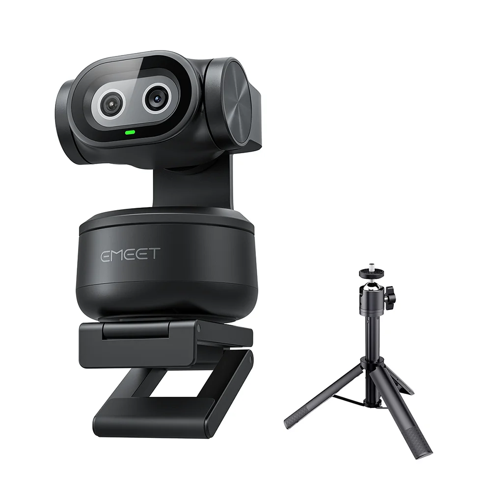 EMEET PIXY 2K Webcam, Gesture Control AI Tracking PTZ Camera With Sony Sensor,1080P 60fps Autofocus Webcam for Streaming OBS **Ships from China**