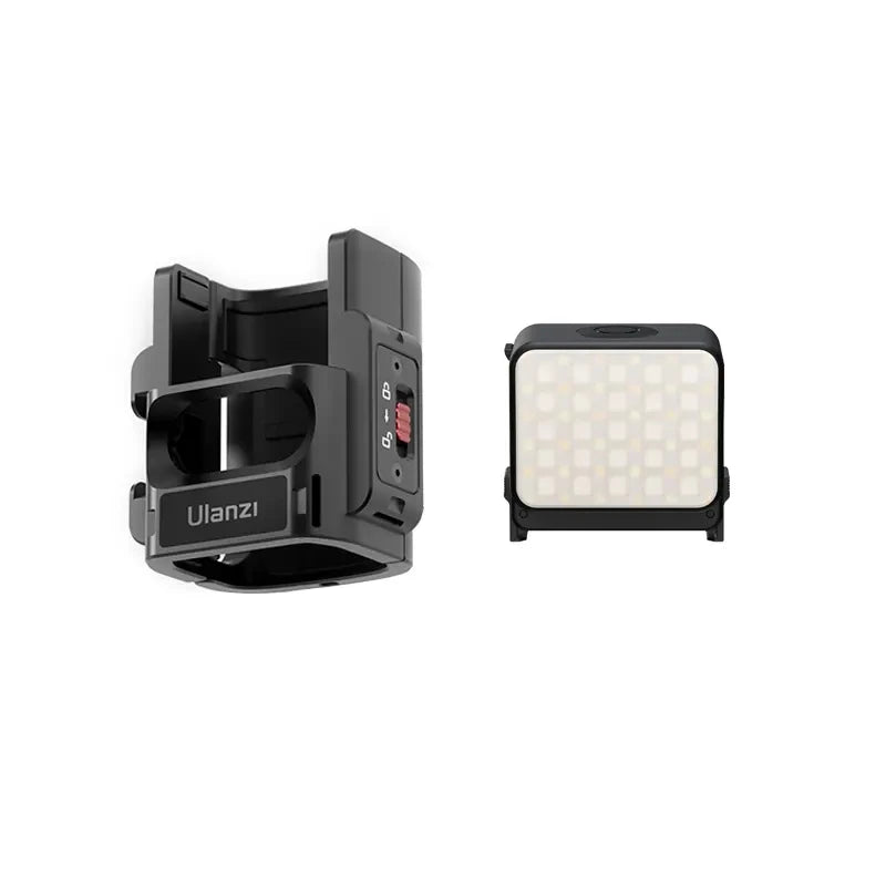 Ulanzi PK-06 Expansion Adapter for DJI Osmo Pocket 3 with Magnetic Quick Release Mount Cold Shoe for Video Light Mic Tripod Vlog