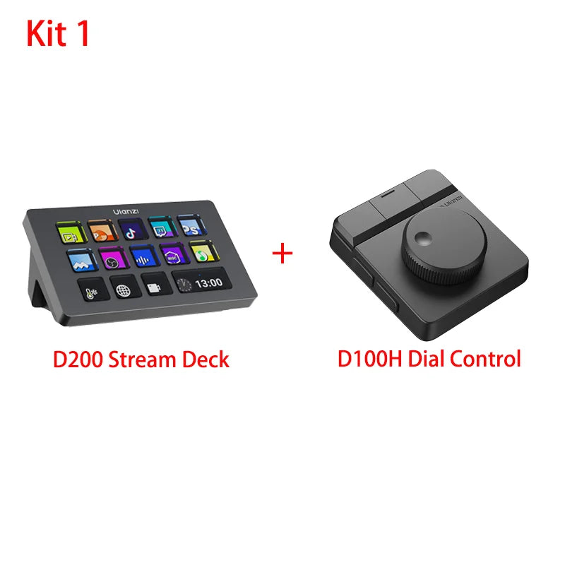 Ulanzi D100H Dial Creative Controller Wireless Connection Video Editing Assistant for Tiktok Ins Light System Intelligent Studio ***SHIPS FROM CHINA***