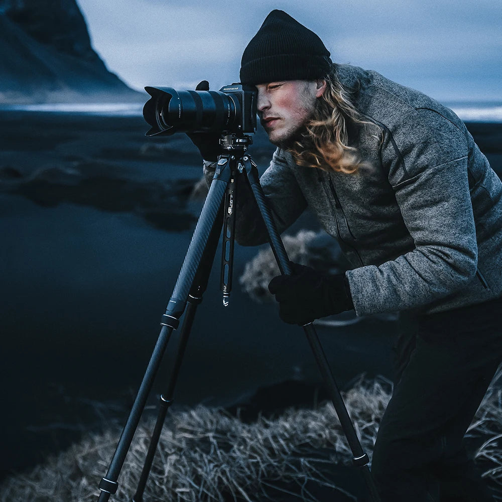 Ulanzi Falcam TreeRoot Quick Lock Travel Tripod Carbon Fiber Tripod Compatible with F38 Pro Quick Release Arca-Swiss Plate