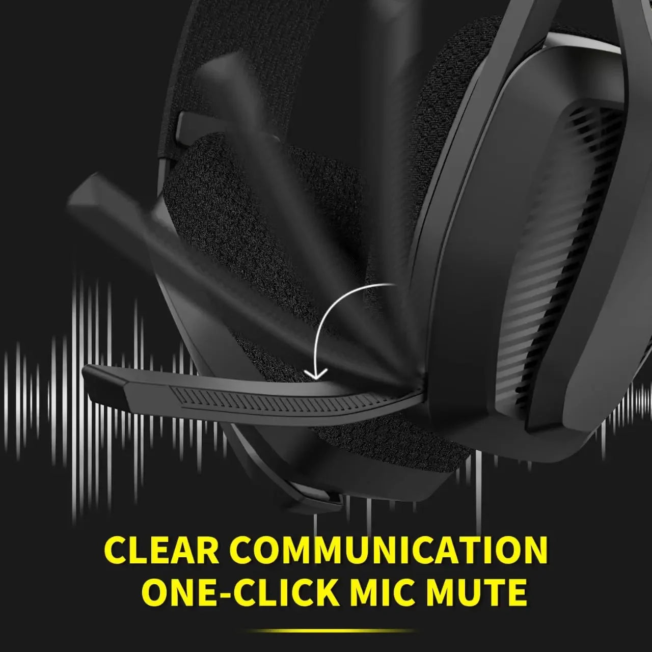 BINNUNE 2.4GHz Wireless Gaming Headset with Mic for PS5 PS4 PC Mac Playstation, Bluetooth Gaming Headset with Microphone, Multiple Colors