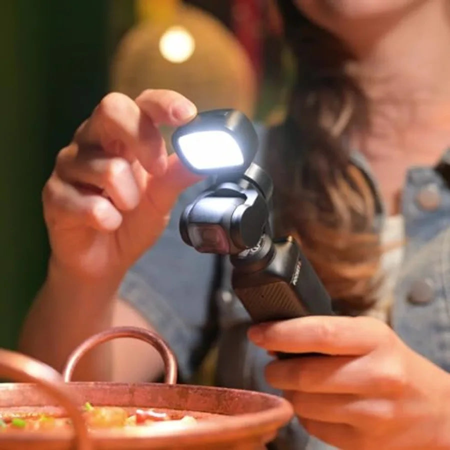 Rechargeable Magnetic Mini LED Video Light For Osmo Pocket 3
