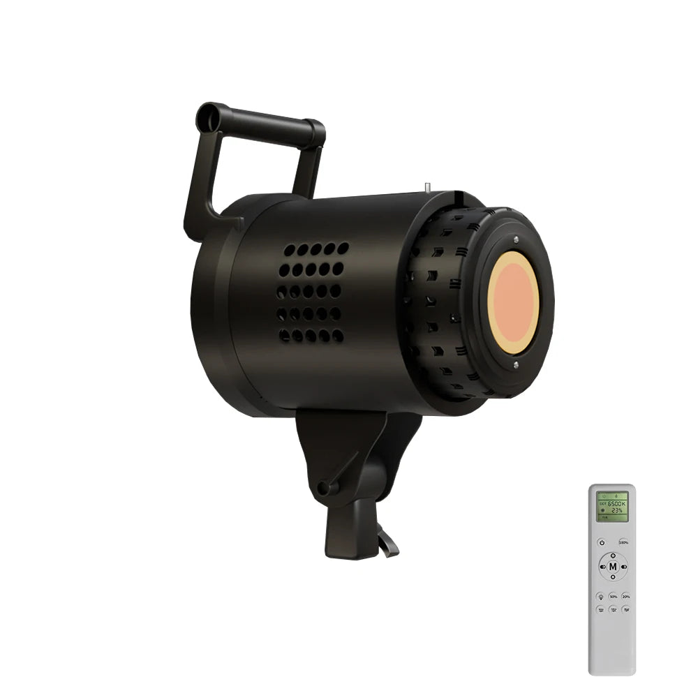 SH  220V 90/115/135W Photography COB Video Light With pulley bracket Daylight-Balanced Sun Lamp for Portrait Flash Studio